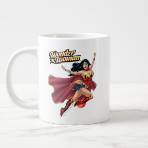  Woman Wearing Cape Jumbo Mugg