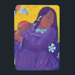Woman with a Mango, Gauguin iPad Mini Skydd<br><div class="desc">Eugène Henri Paul Gauguin (7 June 1848 – 8 May 1903) was a French Post-Impressionist artist. Unappreciated until after his death, Gauguin is now recognized for his experimental use of color and Synthetist style that were distinct from Impressionism. Toward the end of his life, he spent ten years in French...</div>