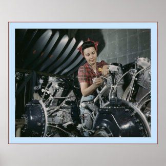 Woman Worker Poster
