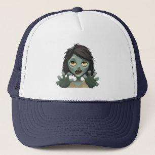 Woman Zombie - Emoji Truckerkeps