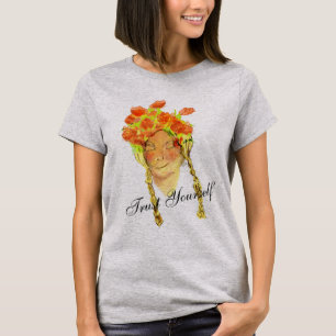 Womans Dream Personalize Text Trust själv T Shirt