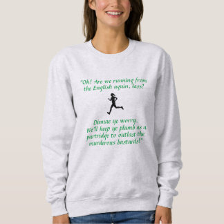 Woman's Funny Irish workout T Shirt