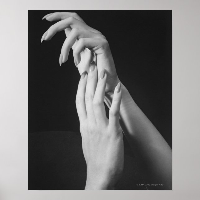 Womans Händer Poster (Framsidan)