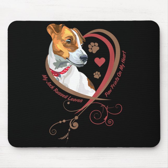 Womans Jack Russell Terrier Shirt Parson Russell T Musmatta (Framsidan)