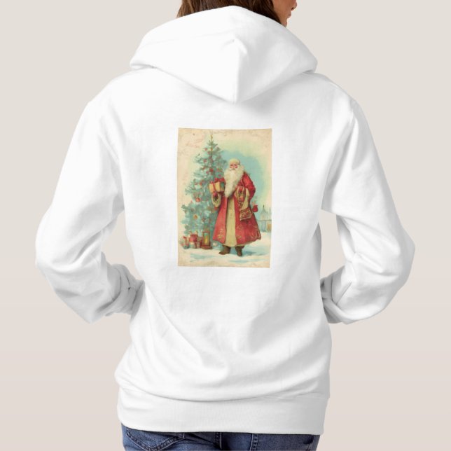Woman's Pullover Hoodie T Shirt (Baksida)