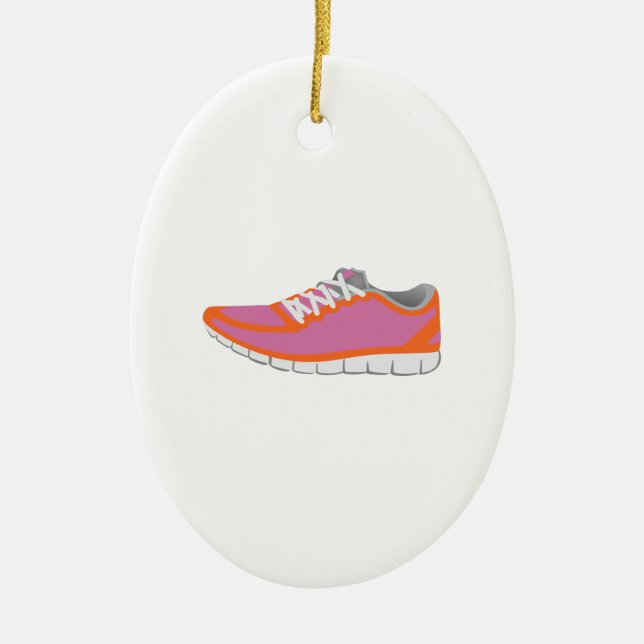 WOMANS RUNNING SHOE JULGRANSPRYDNAD KERAMIK (Framsidan)