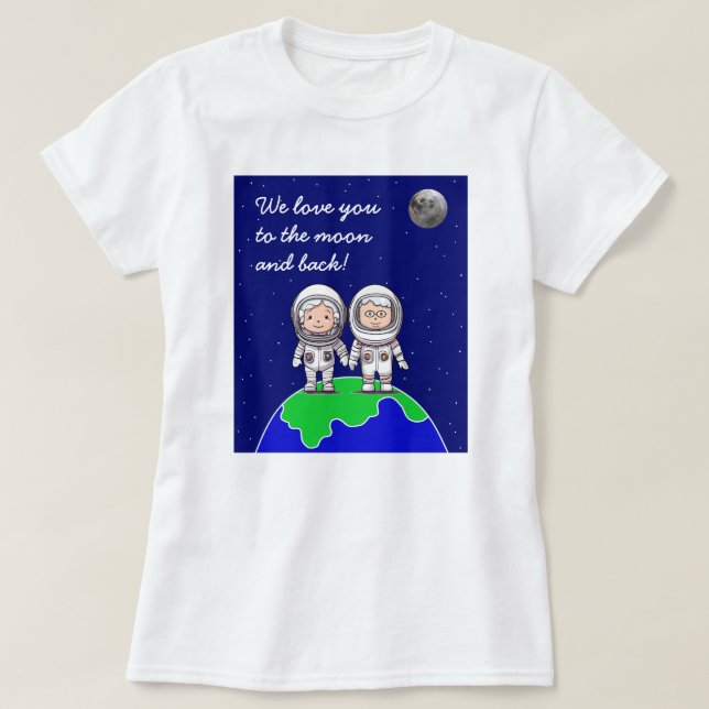 Womans T-Shirt for Grandma av Jo Bilder (Design framsida)