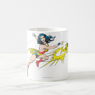 WomanThrows Krona Kaffemugg