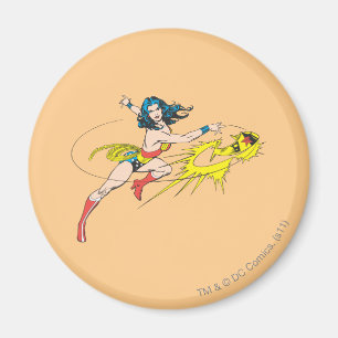  WomanThrows Krona Magnet