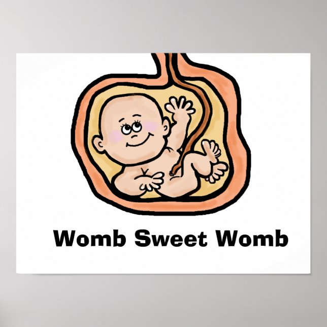 Womb Sweet Womb Poster (Framsidan)