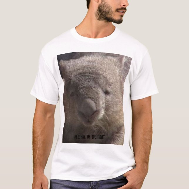 wombat <3 tee (Framsida)