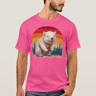 Wombat Älskare Distress Wombat T Shirt