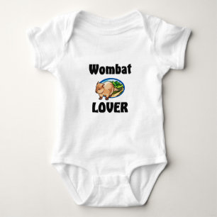 Wombat älskare tee shirt