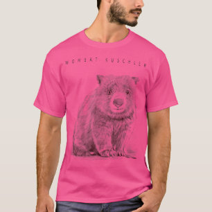 Wombat Cudely Australia Wombat T Shirt