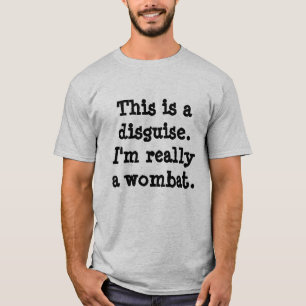 Wombat dräkt t shirt