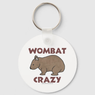 Wombat galen III Nyckelring