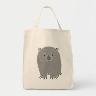 Wombat livsmedeltoto tygkasse