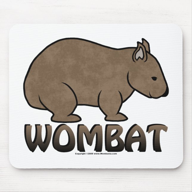 Wombat logotyp II Musmatta (Framsidan)