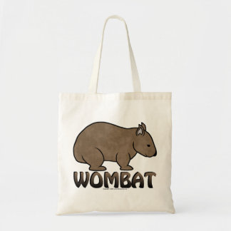 Wombat logotyp II Tygkasse