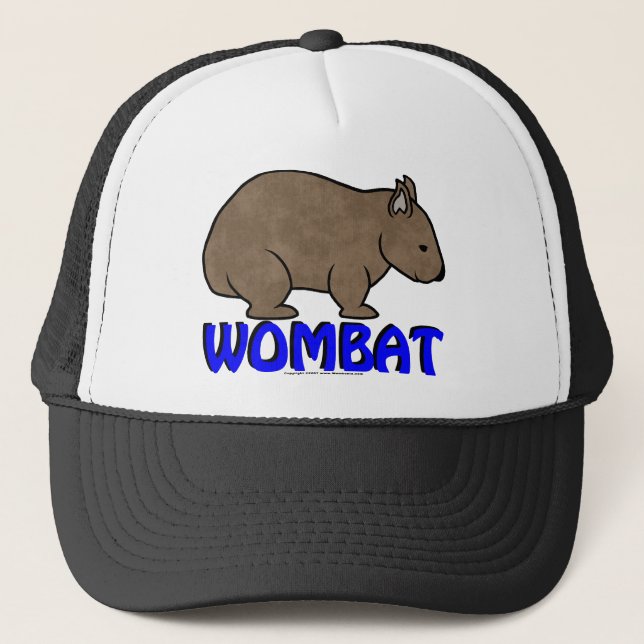 Wombat logotyp III Keps (Framsida)