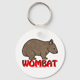Wombat Logotyp Nyckelring