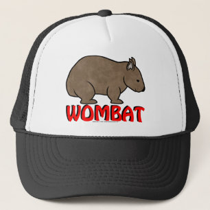 Wombat logotyp truckerkeps