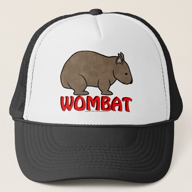 Wombat logotyp truckerkeps (Framsida)