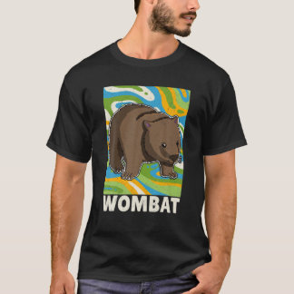 Wombat Marsupial Australien Australian Koala T Shirt