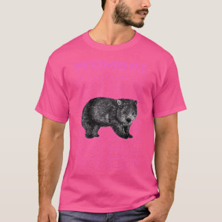 Wombat Pastel Aesthetic T Shirt