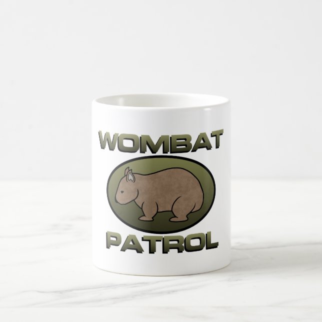 Wombat patrull II Kaffemugg (Center)