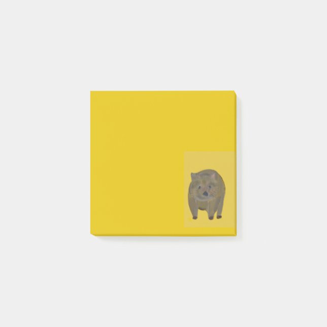Wombat Post-it Block (Framsida)