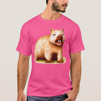 Wombat Rodent Australian Animal Wombat Älskare T Shirt
