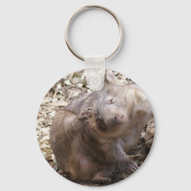 Wombat Scratch Nyckelring (Framsida)