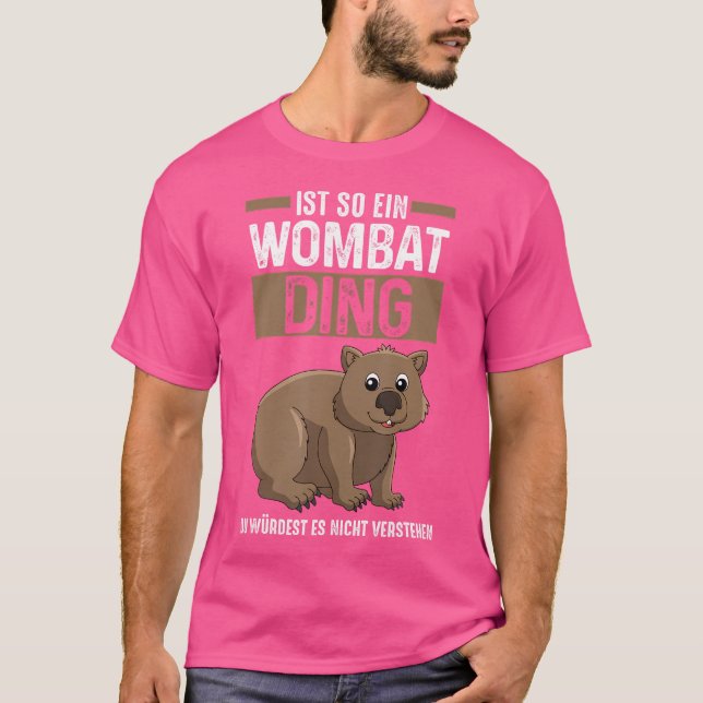 Wombat T Shirt (Framsida)