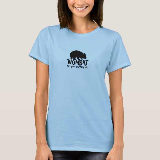 Wombat T-tröja Tee Shirt (Framsida)