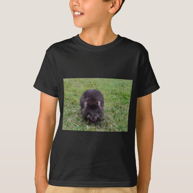 WOMBAT TASMANIA AUSTRALIEN TEE (Framsida)