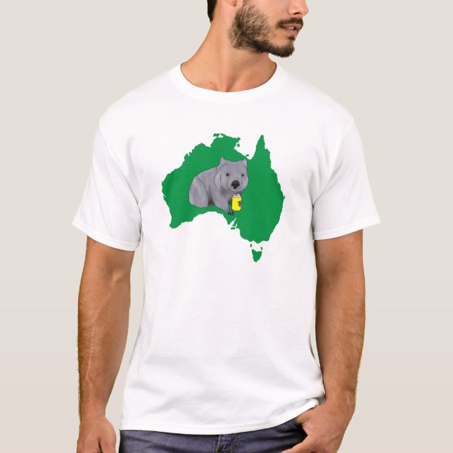 Wombat Tee Shirt (Framsida)