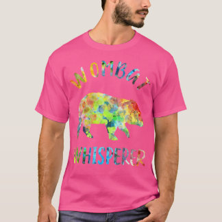 Wombat Whisperer Wombat Älskare Funny Wombat Quote T Shirt