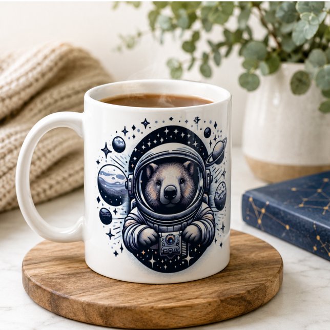 Wombat Wonderland Mugg”, Kaffemugg (Wombat Wonderland Mug” Coffee Mug)