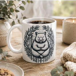 Wombat Wonderland Mugg” Kaffemugg