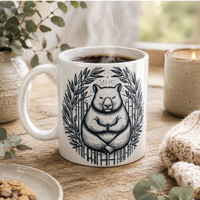 Wombat Wonderland Mugg” Kaffemugg (Wombat Wonderland Mug” Coffee Mug)