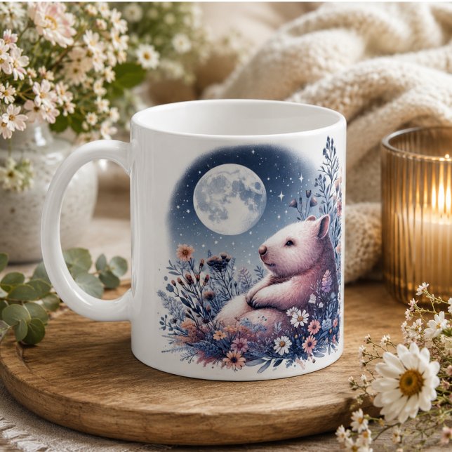 Wombat Wonderland Mugg”, Kaffemugg (Wombat Wonderland Mug” Coffee Mug)