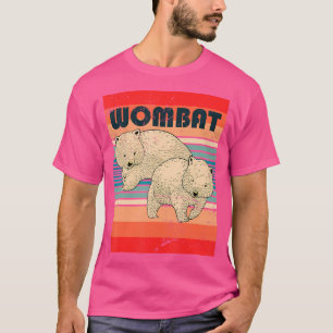 Wombats Älskare Outback Aussie Animal Australia Wo T Shirt