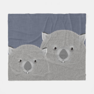 Wombats ullfilt fleecefilt