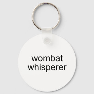 wombatwhisperer nyckelring