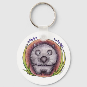 "Wombie" wombatnyckelringen Nyckelring
