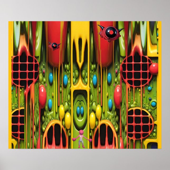 Wombo i Secret American Prison Dream Poster (Framsidan)