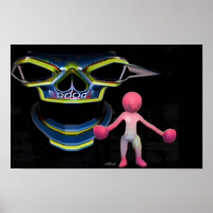 Wombo på Brink of Doom Ken Gage Poster