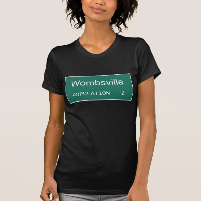 Wombsville befolkning 2% pipe% som är gravid med tröja (Framsida)