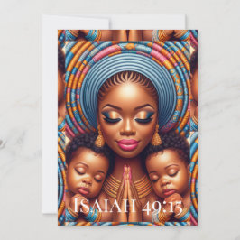 Women and child Isaiah 49:15: Tack Kort